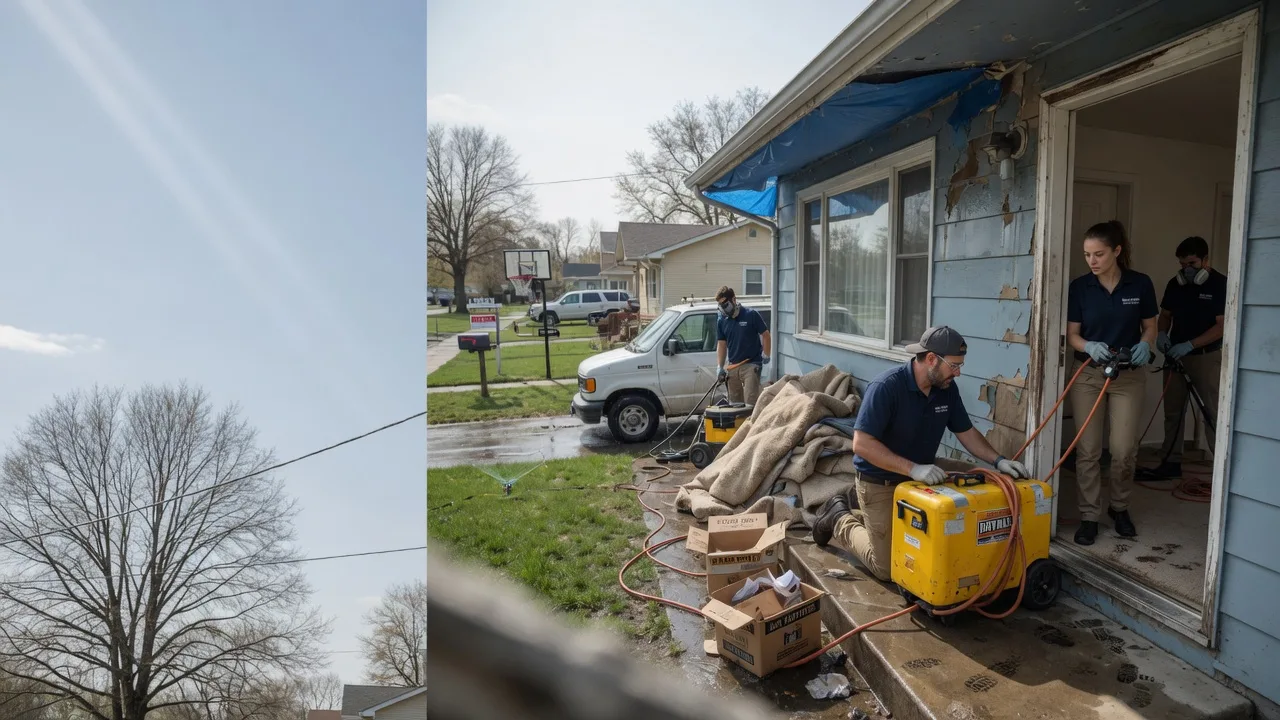 Basement Flood Cleanup in Sleepy Eye, MN near me